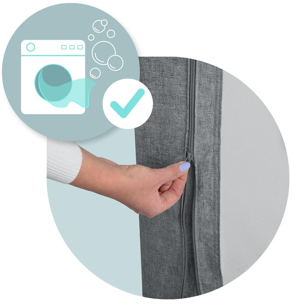 Bed Safety Rail For Crib, Gate Lock, Nukido