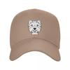 Custom Fashion West Highland Terrier Baseball Cap Women Unisex Adjustable Adult Westie Dog Dad Hat Spring Sun Hat