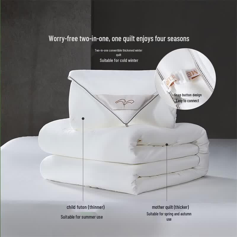 Mercury Home Textiles Класс А Антибактериальное одеяло из 100% шелка-тусса