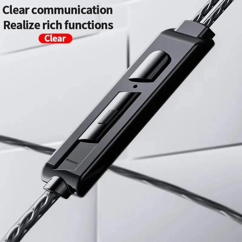 Оригинальные динамические проводные наушники X2 HIFI Heavy Bass Earbuds In Ear Headphones Gaming Headphones Monitor Sport Noise Cancelling Headset Mic