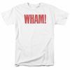 Футболка с логотипом Wham Поп Wake Me Up Before You Go Музыка Белая
