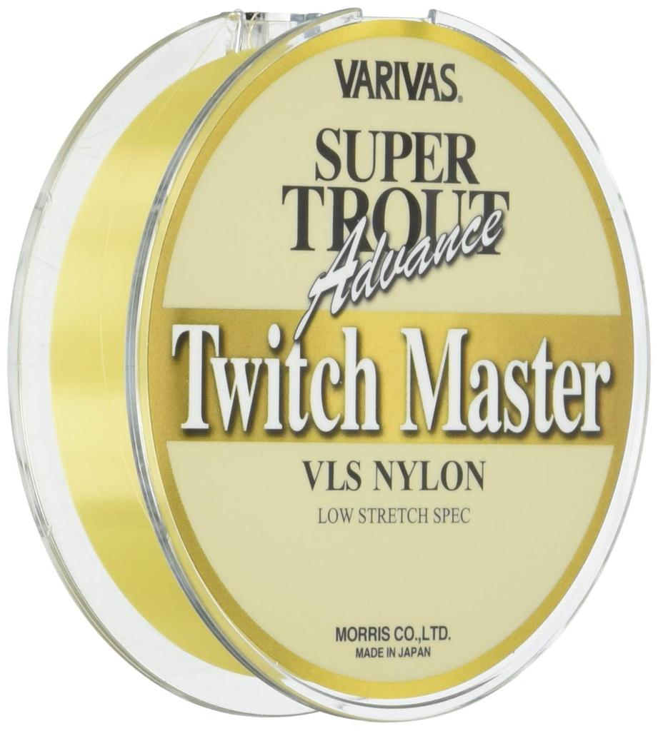 Нейлоновая леска VARIVAS Varivas Super Trout Advance Twitch Master 100 м 4 фунта Статус Gold