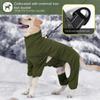 Dog Outdoor Jacket Waterproof Reflective Pet Coat Vest Winter Warm Cotton Dogs Clothing for Large Middle Dogs Labrador