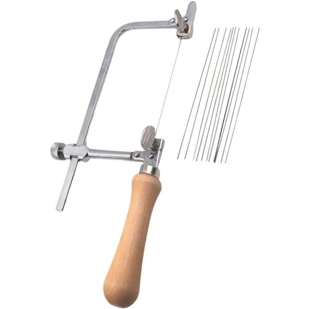 Эффективная резка U-образной пилы-лука для проектов «сделай сам» Регулируемая рукоятка пилы «сделай сам» U-образная стальная пила-лука