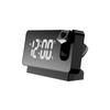 Projector Alarm Clock LED Digital Watch Table Electronic Desktop Clocks USB Wake Up with 180° Time Projector Temperature