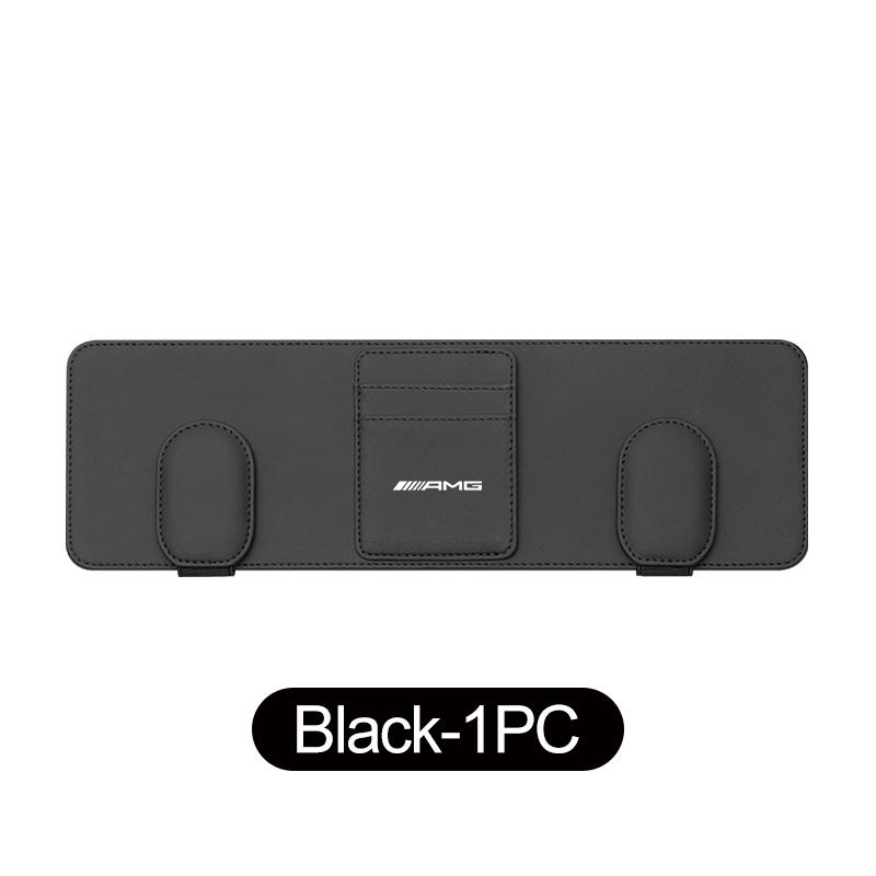 BLZ3 Car Sunglasses Holder Sun Visor Glasses Clip Fastener Glasses Storage For Mercedes Benz AMG A B C E S G Class W201 W210 W108