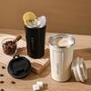 Portable Sealed Thermos Cup 304 Stainless Steel Double Wall Coffee Cup Tumbler With Lid Sport Travel Drinking Cup Drinkware