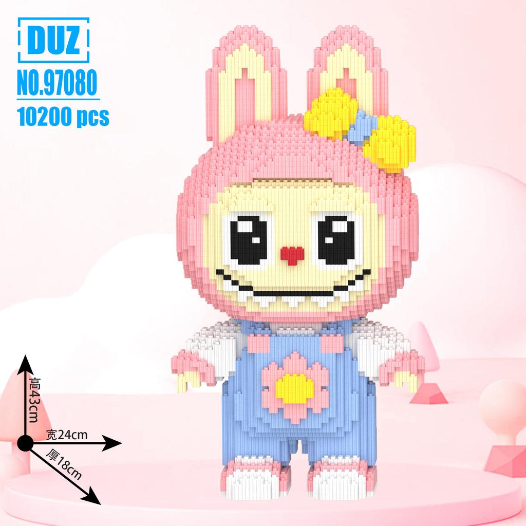 Big Pokemon Squirtle Charmander Magic Building Block Cartoon Horse Joker Model Toy Dragon Assembled Bricks Figure For Kids Gift