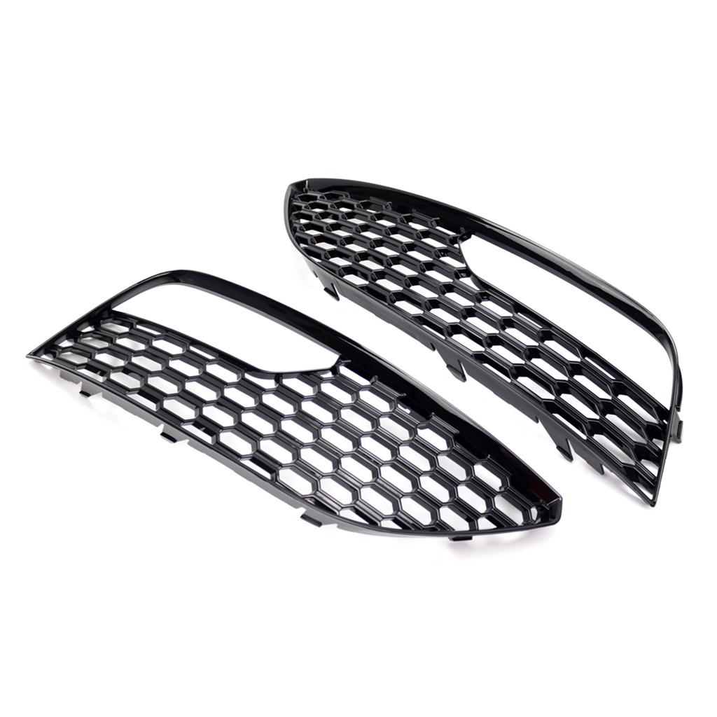 Черный Левый Правый Передний Капот Противотуманная Фара Нижняя Решетка Решетка Крышка Для A3 2012-2016 Замена 8V3807681