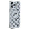 Karl Lagerfeld KLHMP15LHMCKMHT iPhone 15 Pro 6.1" Clear/Transparent IML Monogram Karl&Choupette Head MagSafe