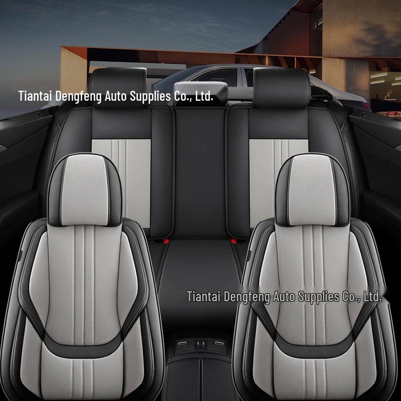 PG45 Full Coverage Leather Car Seat Cushion – Universal Fit for SUV, Sedan, Pickup (Four Seasons)