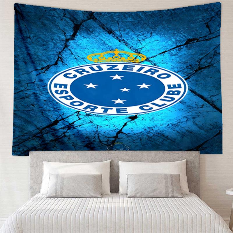 1PC Fc Emblem Printed Tapestry Room Decoration Wall Hanging for Living Room Bedroom, dormitory, Birthday and Christmas gifts