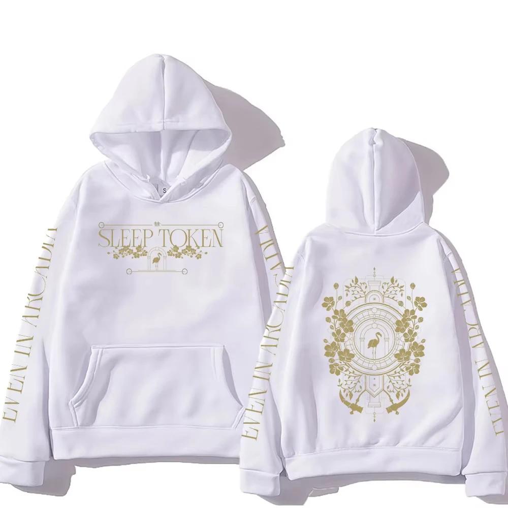 SleepToken Metal Band Hoodies Unisex Men's Women Fans Sweatshirt Fashion Groove Metal Aesthetic Streetwear Retro Loose-fit
