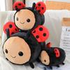 Creative Sleep Pillow Photo Props Ladybugs Plush Doll Cartoon Bee Animal Toy Birthday Gift