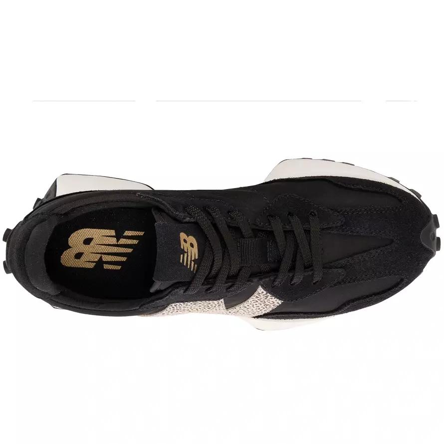 Sneakersy damskie New Balance 327 buty sportowe skórzane czarne (WS327PH)