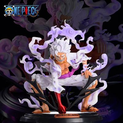 Фигурка Ники Луффи из One Piece, 20 см, Gear 5, Бог Солнца, фигурка Ники Луффи, фигурка из ПВХ, коллекционная модель, кукла, игрушка, подарок.
