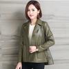 Genuine Leather Jacket for Women Autumn New Foam Sheepskin Single Leather Korean Style Loose and Versatile Casual Jacket