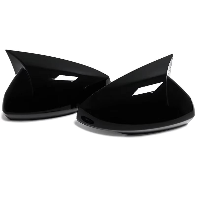 Rearview Side Mirror Cover Fit For Volkswagen VW POLO 2018 2019 2020 2021 2022 2023Sticker Wing Cap Trims Exterior Accessories