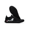 Fila Heritage-FHT Soft Comfortable Shock Absorbing Wear-Resistant Low-Top Casual City Commuting Running Shoes Men Sneaker Black A12M132104FBK