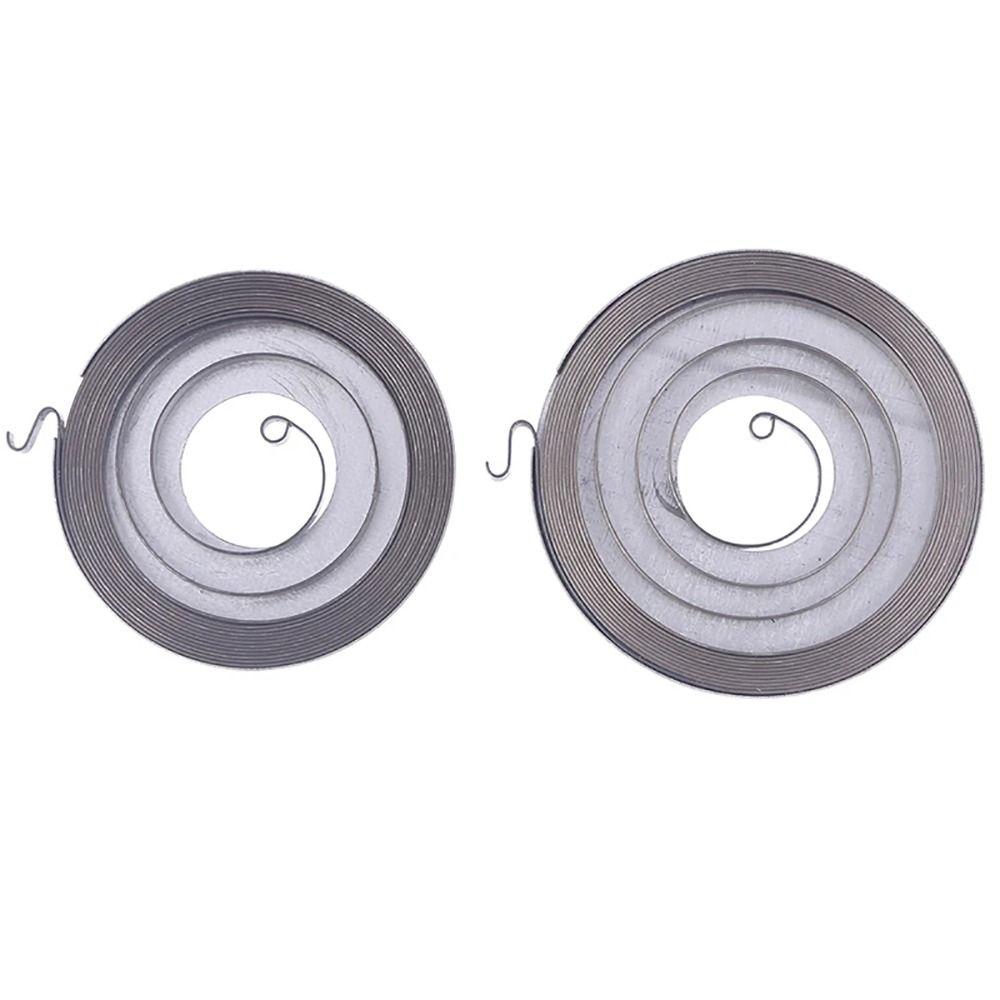 1Pcs New Starter Spring Chain Chain Saw Spring Iron Disc Parts Starter Pulling Plate Spring Gasoline Easy To Rise 5200/5800