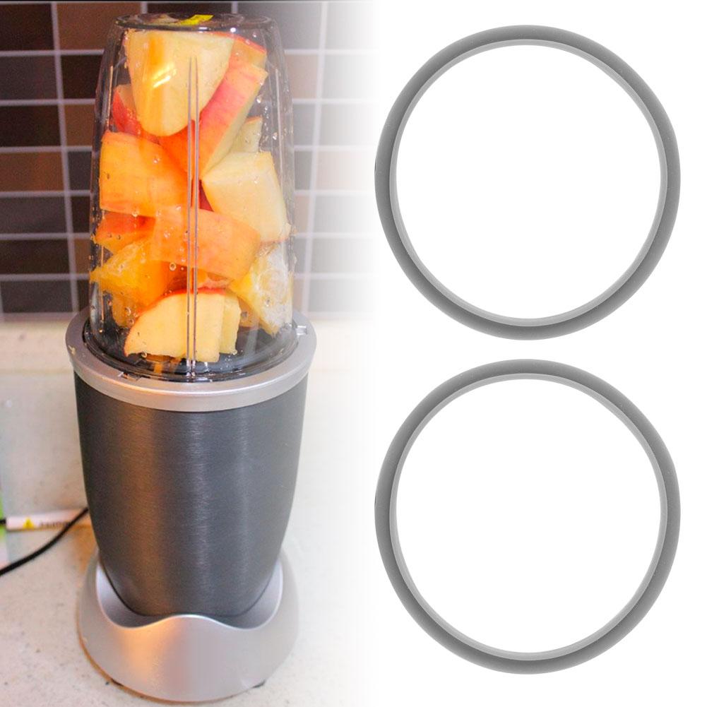 2 PCS New Replacement Gaskets Rubber Seal Ring For Nutri Bullet 900W Juicer