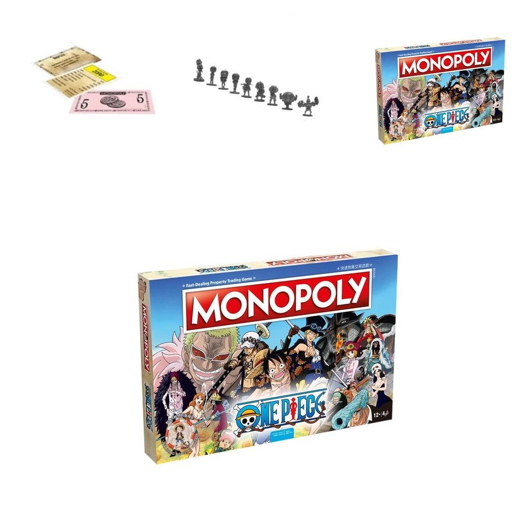 Adventure Filled One Piece Monopoly English Tabletop Game For Ages Seven To Thirty Five
