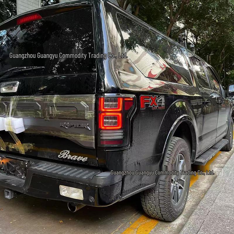 Compatible LED Taillight Assembly for Ford F150 Raptor (2015-2020) - Brake, Turn Signal, and Reverse Lights