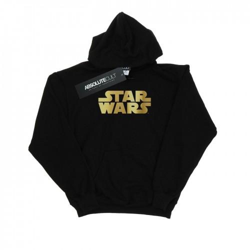 Star Wars Boys Gold Logo Hoodie