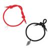 Couple Heart Shaped Pendant Bracelet Exquisite Elegant Magnet Bracelet Jewelry Gift