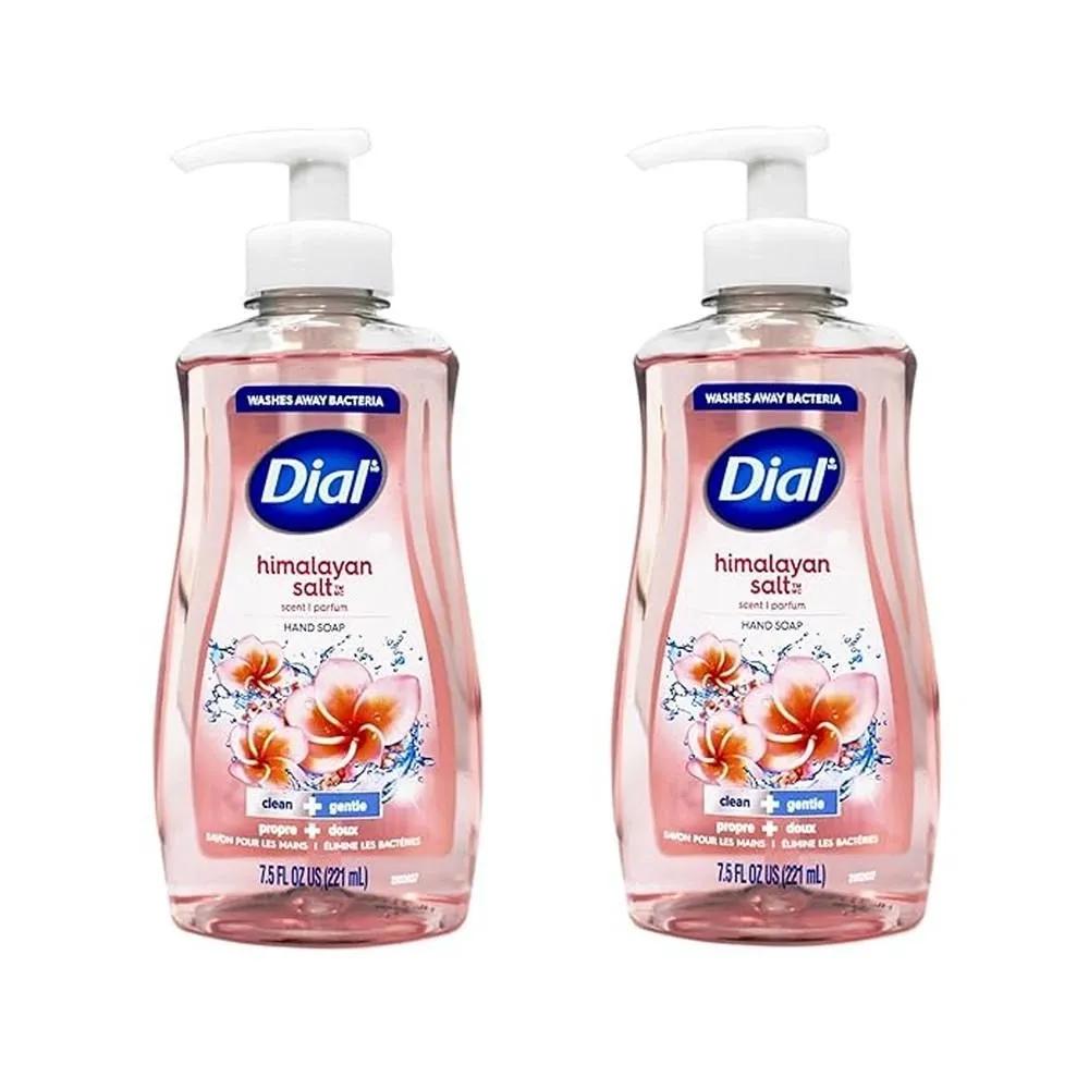 Dial Hand Soap 221ml 2-Pack Himalayan Salt Dial Liq Handsoap A/B Pink 7.5 Oz, pack of 2