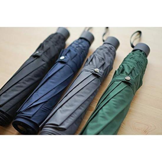 Зонт Komiya Shoten Ultralight Carbon, складной, легко открывается и закрывается, большой, 65 см, 688282-04 (военно-морской флот)