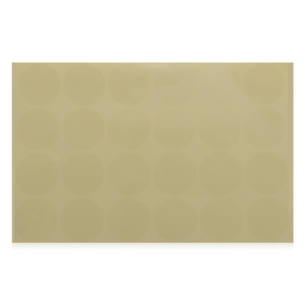 8/24/48/70/96/132pcs PVC Wafer Gloss Dot Sticker File Sealing Transparent Self Adhesive Label