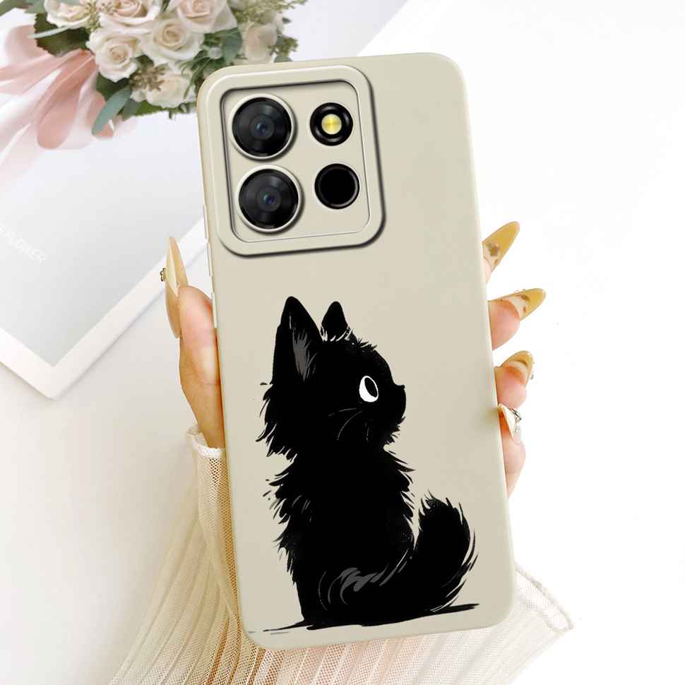 For Infinix Smart 7 Plus Case Beautiful Butterfly Cover For Infinix Smart7 Plus Smart7Plus Silicone Soft Phone Shell Capas 6.6"