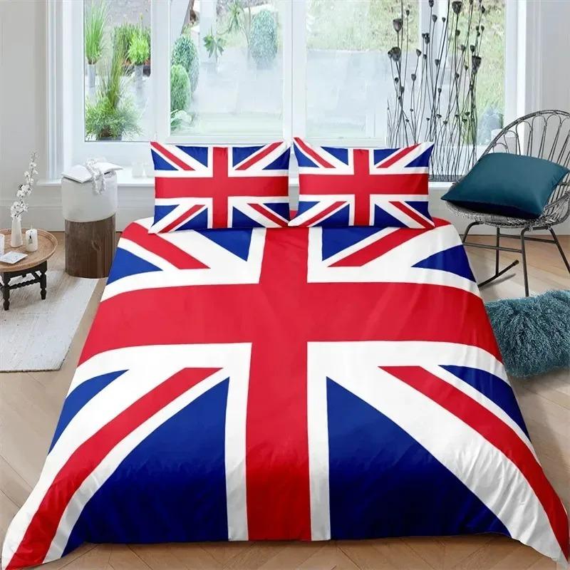 Пододеяльник с флагом США King Size Креативный патриотический комплект постельного белья США для взрослых и подростков Микрофибра Пододеяльник
