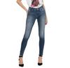 Only Blush Life Mid Waist Skinny Ankle Jeans