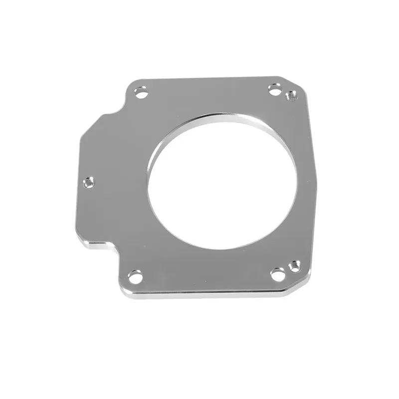 For LS Truck Adapter TB-1021 LS Manifold Throttle Body Adapter Plate 4 Bolt Intake to 3 Bolt TB Gasket New Arrived Aluminum