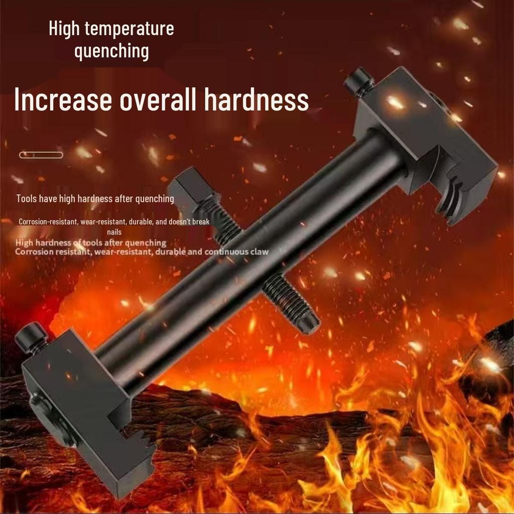 Инструмент для снятия коленчатого вала и шкива для крыльчаток вентилятора и разборки рулевого колеса