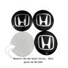 56/60/65mm Car Wheel Center Hub Sticker for Honda Mugen Accord HRV Fit Jazz City Civic Inspire CRV Odyssey Jade Accessories