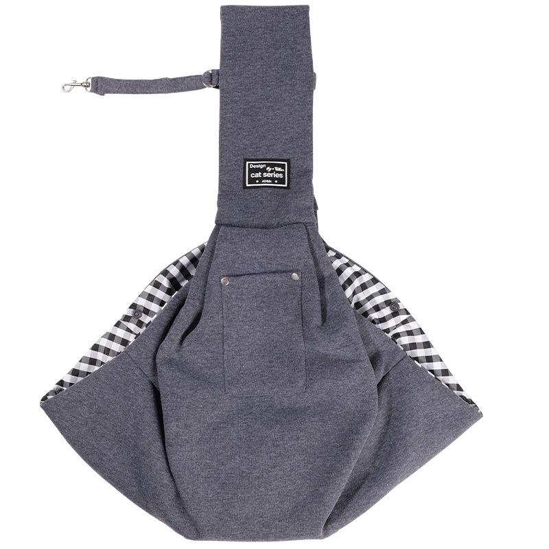 Однотонный рюкзак для кошек и собак через плечо