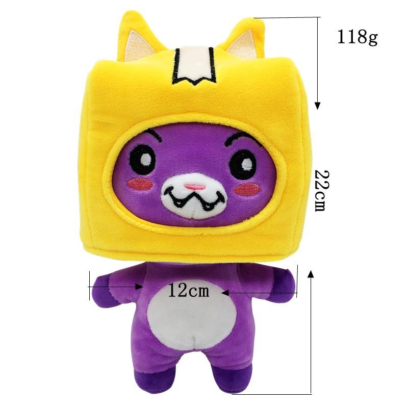 19-30 см Кавайная бумажная коробка LB Box Плюшевые игрушки Мягкие игрушки Мягкая кукла Мягкая мультяшная животная подушка Игровая Подарок на день рождения Для детей