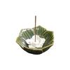 Ceramic Incense Burner Flower Design Incense Burning Tray Incense Stick Holder  Home Decor