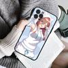 Cartoon Characters Nakano Miku Phone Case For IPhone 16 15 8 7 6 6S Plus X SE XR XS 14 11 12 13 Mini Pro Max Mobile Case