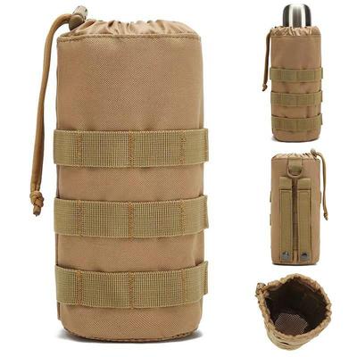 Тактический MOLLE подсумок для уличной бутылки с водой - Многофункциональная защитная сумка для чайника для велоспорта и спорта