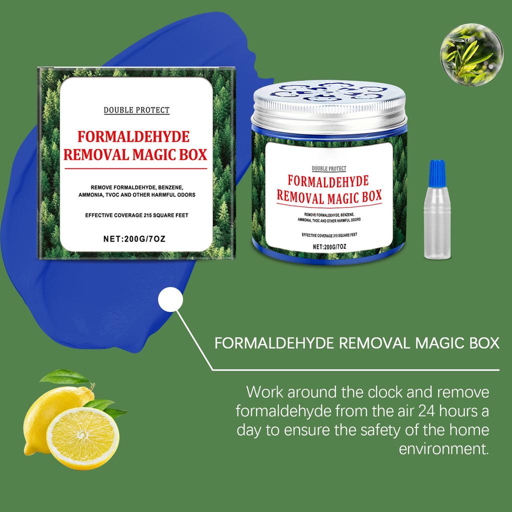 Коробка с агентом для удаления запахов New House Odor Removal Agent Purifier Deodorant Odor Removal 2ml