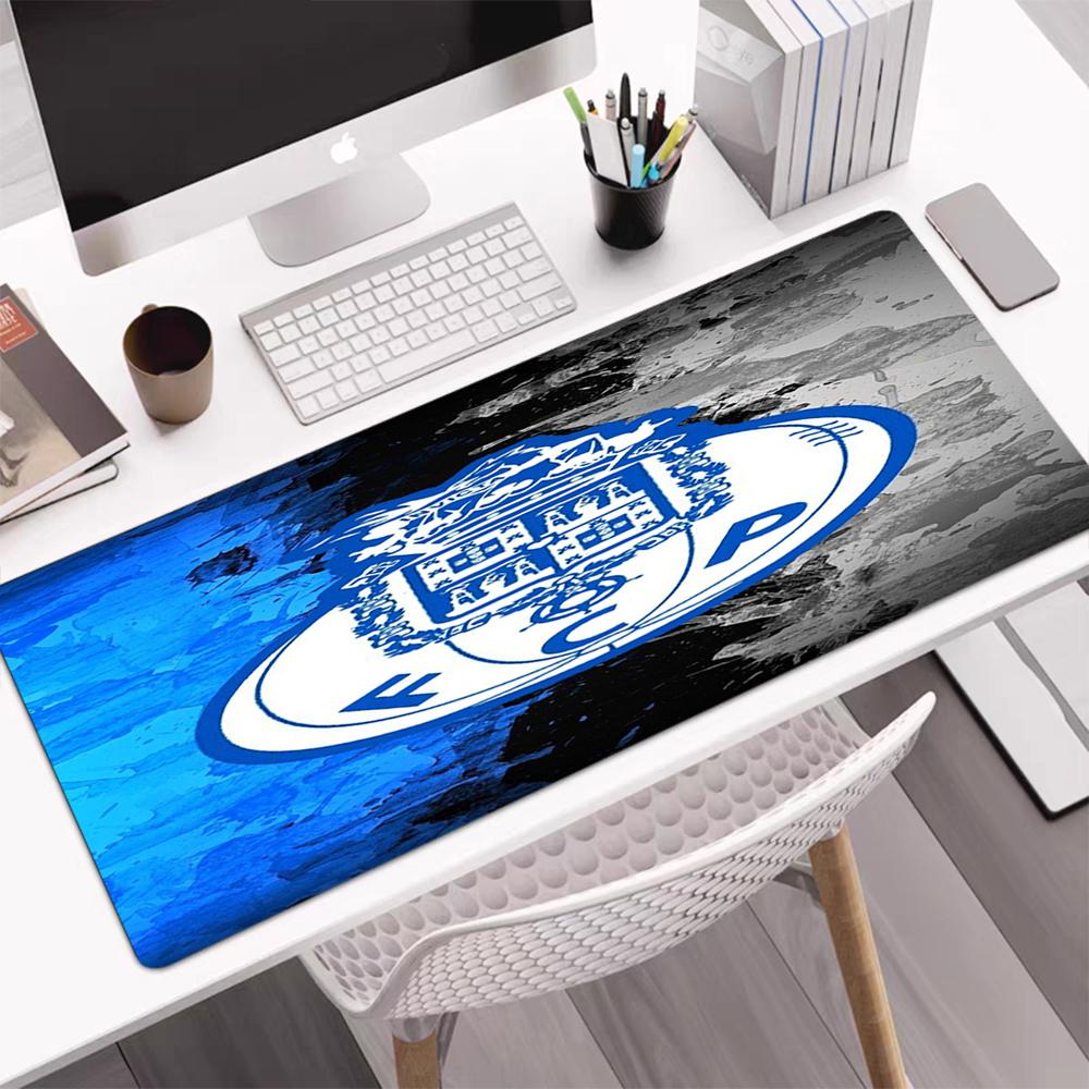 FC Porto Theme Mouse Pad, Non Slip Rubber Base, Multifunctional Office & Home Decor, Perfect for Workspace Personalization.