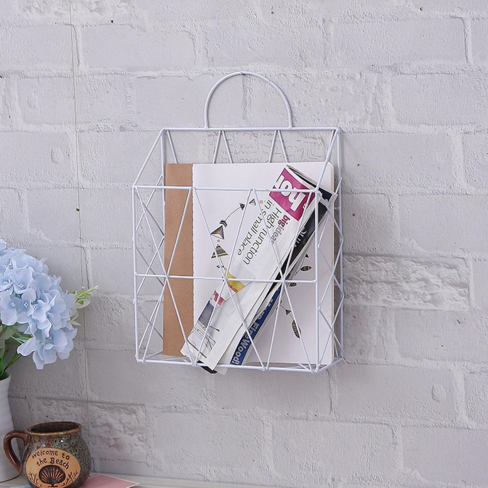 Hanging Heavy Duty for Office Home Bookshelf File Holder Desktop Organizer Rack Newspaper Holder