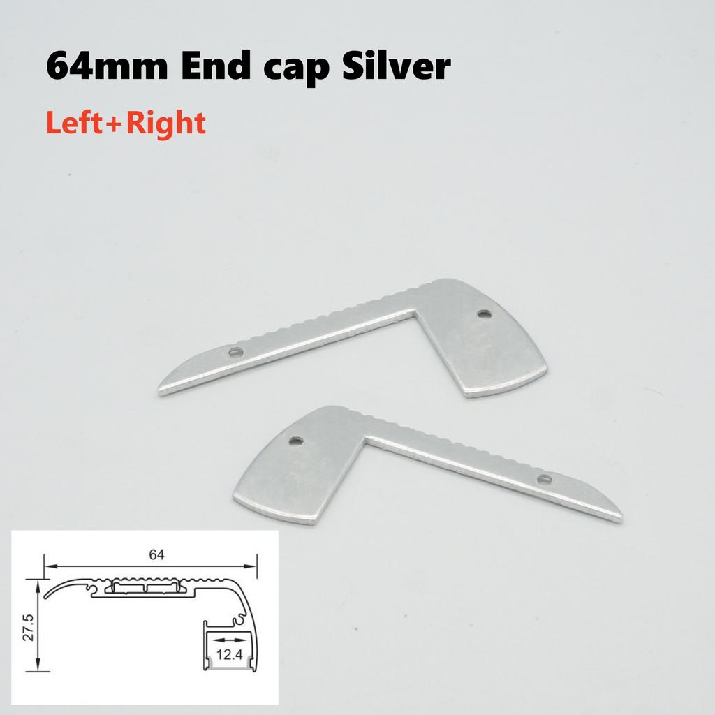 0.5M/1M LED Step Lamp Aluminum Profile Anti-Slip Stair Treads Backlight Hard Bar Strip Lights Linear Home Decoration Lighting