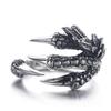 1 Piece Dragon Claws Finger Ring Fashion Stainless Steel Rings