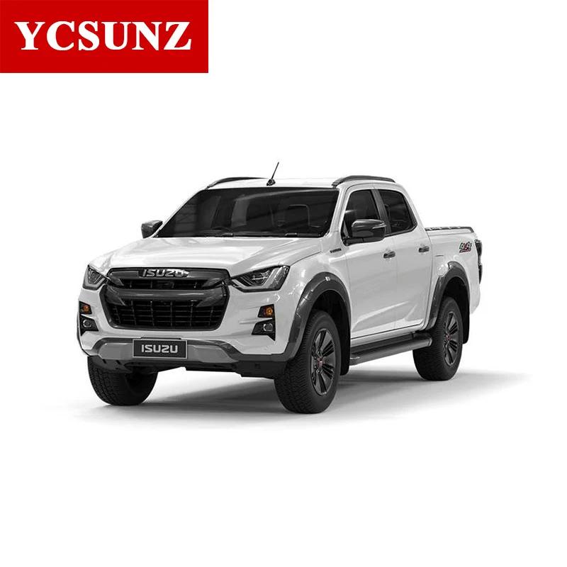 Матовая черная накладка на капот для ISUZU Dmax D-max V-Cross 2020 2021 2022 Пикап Автоаксессуары