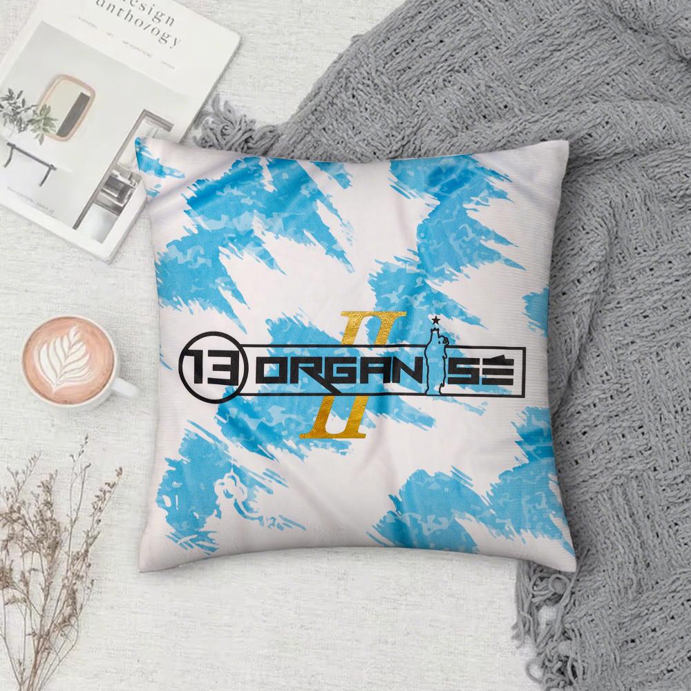 Горячий рэпер Jul Inarretable Наволочка Квадратная Двусторонняя Печать Короткий Плюш Чехол для Подушки Дивана Спальня Прикроватная Подушка